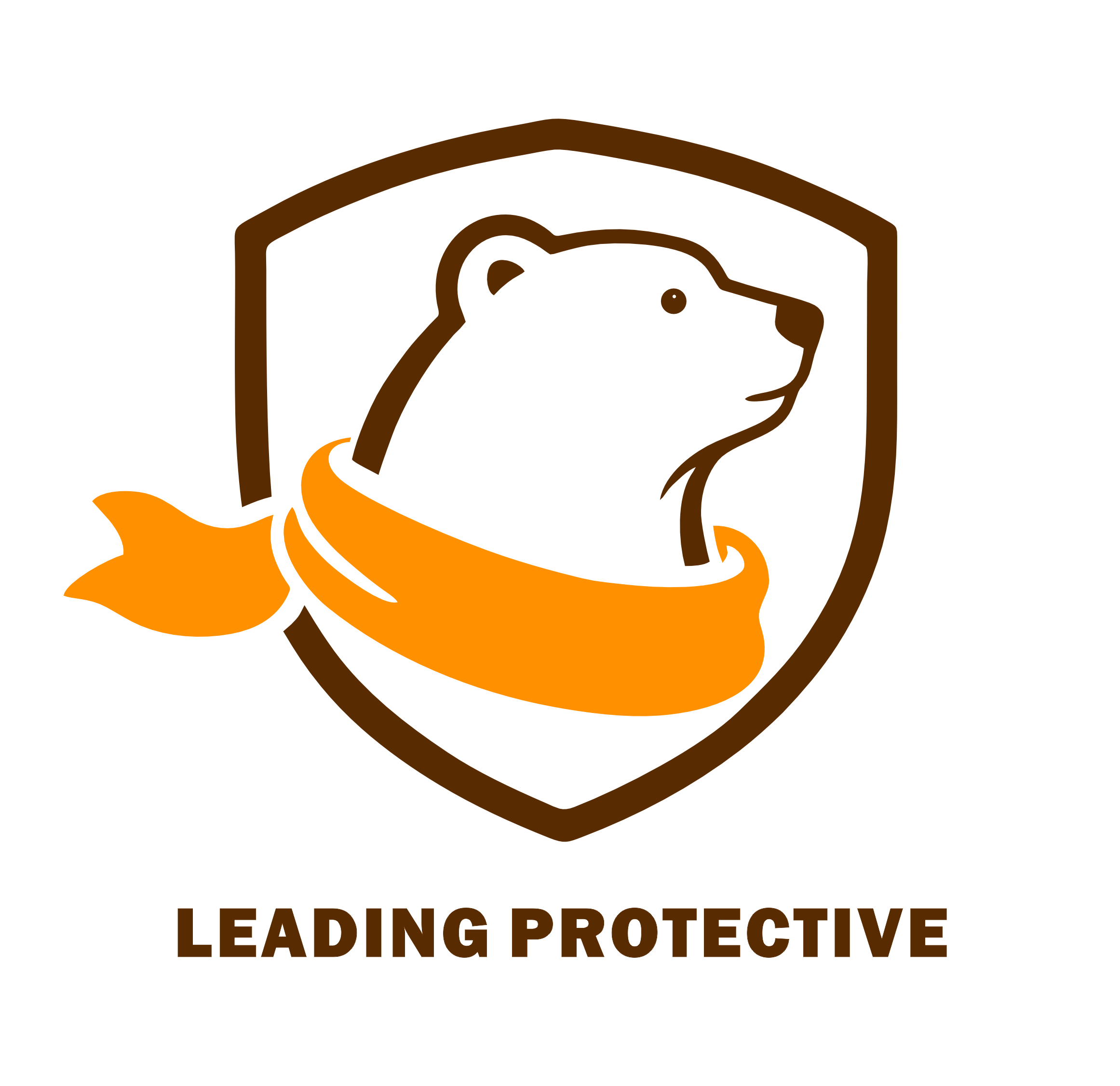Leading Protective polar bear shield logo