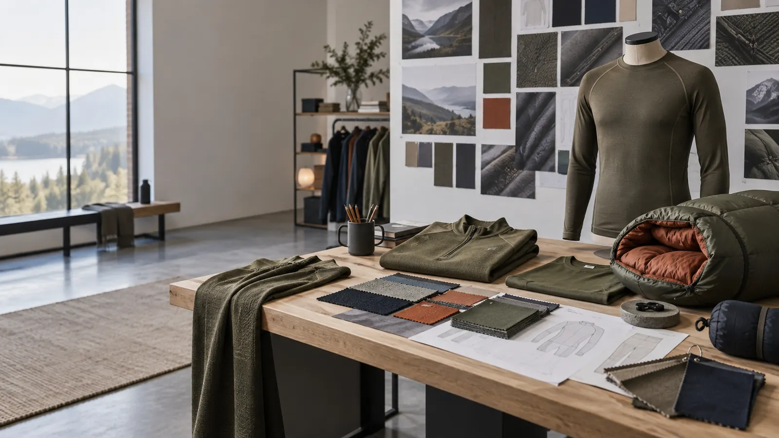 Développement de vêtements thermiques et de systèmes de couchage techniques
