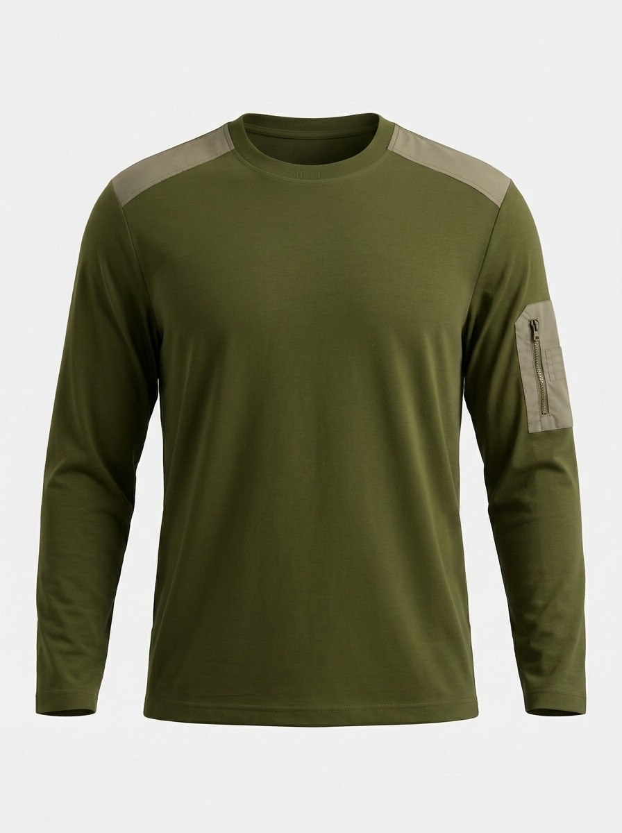 T-shirt militare a manica lunga — Vista prodotto 1